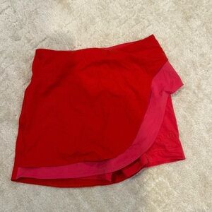 lululemon athletica Red Skirt